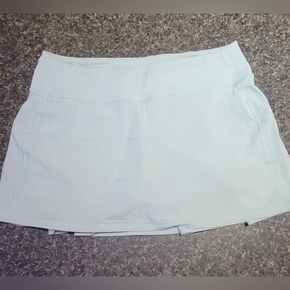 Lululemon Pace Rival Tennis Skirt, 4-Regular, Delicate Mint